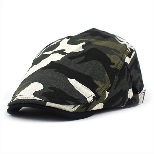 camouflage newsboy caps men cotton flat peaked cap women painter beret hats 05, Blue;gray
camouflage newsboy caps men cotton flat peaked cap women painter beret hats 05, Blue;gray