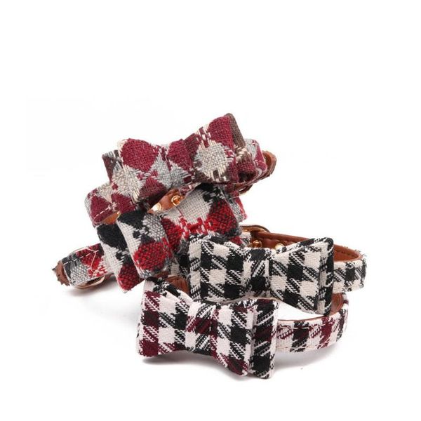 new style plaid dog collar lattice of england dog collar bow tie pet pupply product & cat necklace 
new style plaid dog collar lattice of england dog collar bow tie pet pupply product & cat necklace
