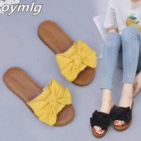 2021 women open toe outside women summer slippers solid shallow butterfly-knot flat slides concise mujer casa flip flop, Black
2021 women open toe outside women summer slippers solid shallow butterfly-knot flat slides concise mujer casa flip flop, Black