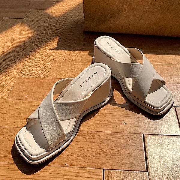 new arrivals dropship 2020 platform summer slippers for woman peep toe comfortable wedge high heels mule pumps woman party shoes f5kw#, Black
new arrivals dropship 2020 platform summer slippers for woman peep toe comfortable wedge high heels mule pumps woman party shoes f5kw#, Black