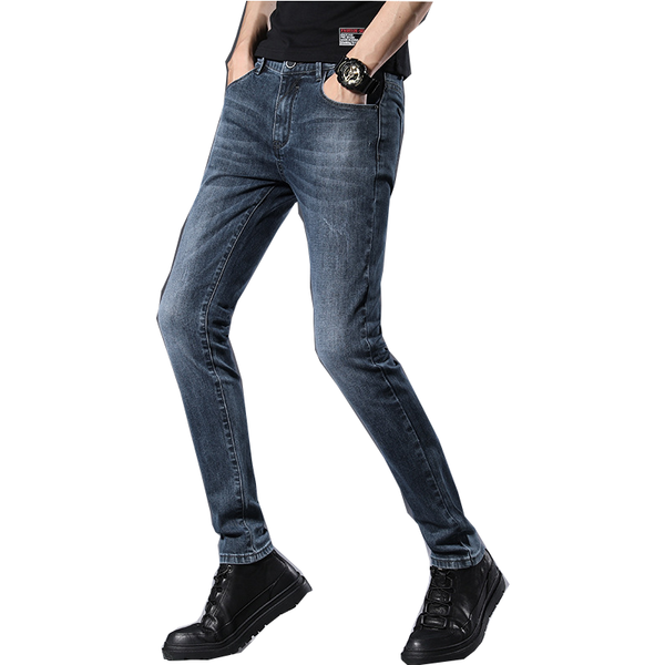men's pants jeans fashion casual stretch slim fit youth 2021 spring and autumn, Black
men's pants jeans fashion casual stretch slim fit youth 2021 spring and autumn, Black