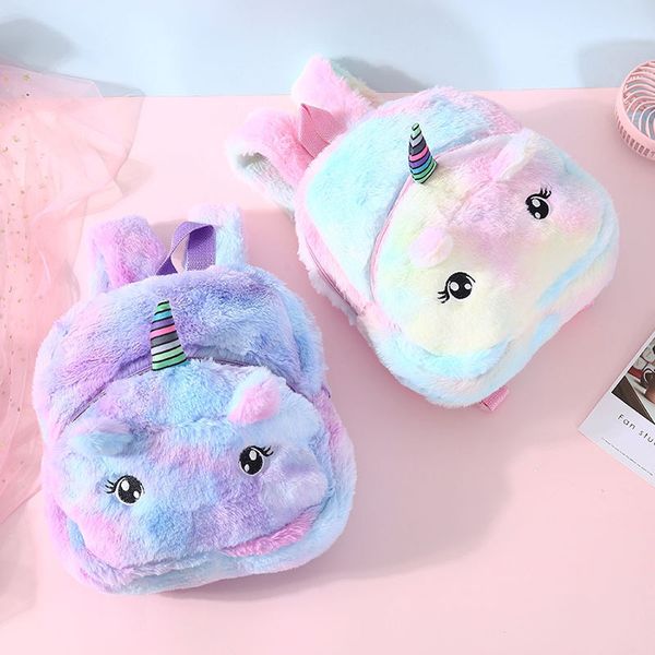 2020 new style children plush backpacks cartoon unicorn school bags cute kindergarten bags for kids girls mochila infantil
2020 new style children plush backpacks cartoon unicorn school bags cute kindergarten bags for kids girls mochila infantil