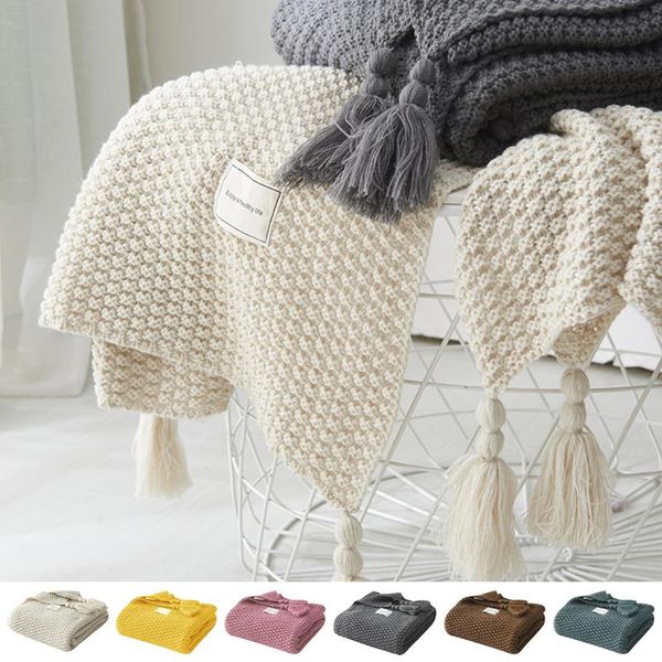 blankets nordic style sofa blanket tassels knitted solid throw wool leisure air conditioning home decor 6 colors
blankets nordic style sofa blanket tassels knitted solid throw wool leisure air conditioning home decor 6 colors