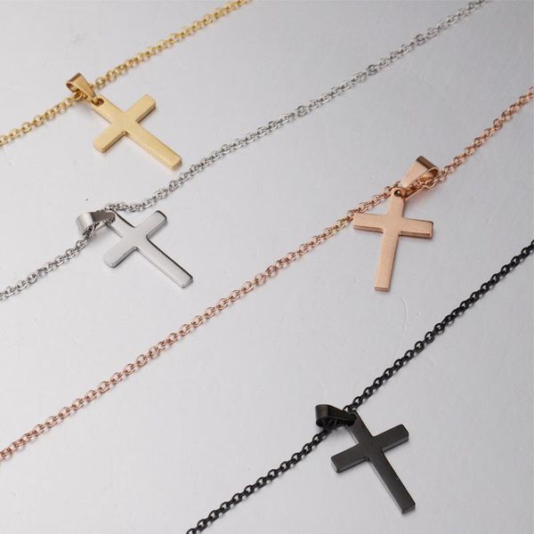 pendant necklaces 10pcs 45cm mirror polished stainless steel cross necklace couple accessories women trendy jewelry, Silver
pendant necklaces 10pcs 45cm mirror polished stainless steel cross necklace couple accessories women trendy jewelry, Silver