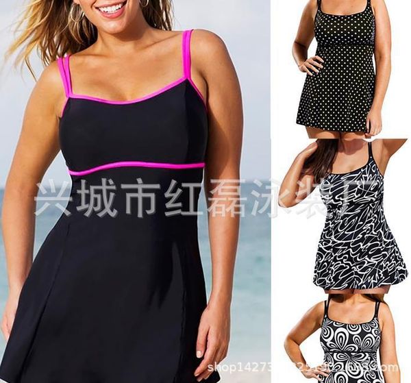 2021 large skirt swimsuit xl-6xl fat woman double shoulder strap belly covering bikini, Red;black
2021 large skirt swimsuit xl-6xl fat woman double shoulder strap belly covering bikini, Red;black