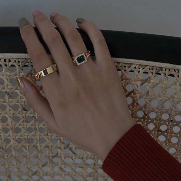hbp fashion chain green metal cool wind simple personality inlaid with zircon index finger ring, Silver
hbp fashion chain green metal cool wind simple personality inlaid with zircon index finger ring, Silver