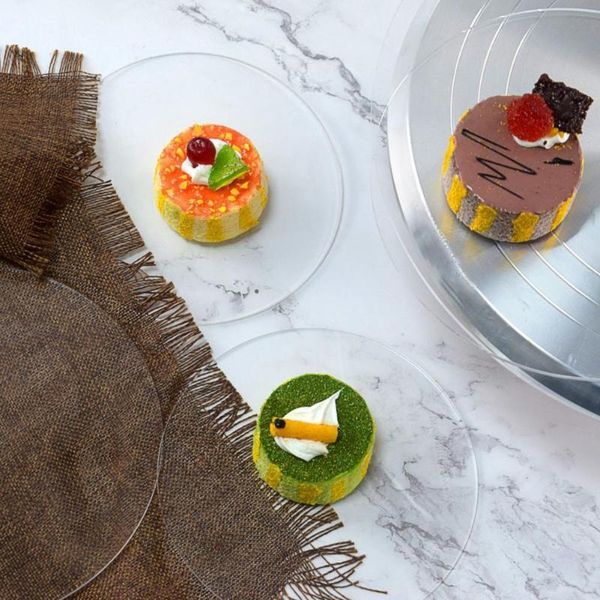 baking & pastry tools 2pcs useful cake base acrylic boards universal durable homemade diy
baking & pastry tools 2pcs useful cake base acrylic boards universal durable homemade diy