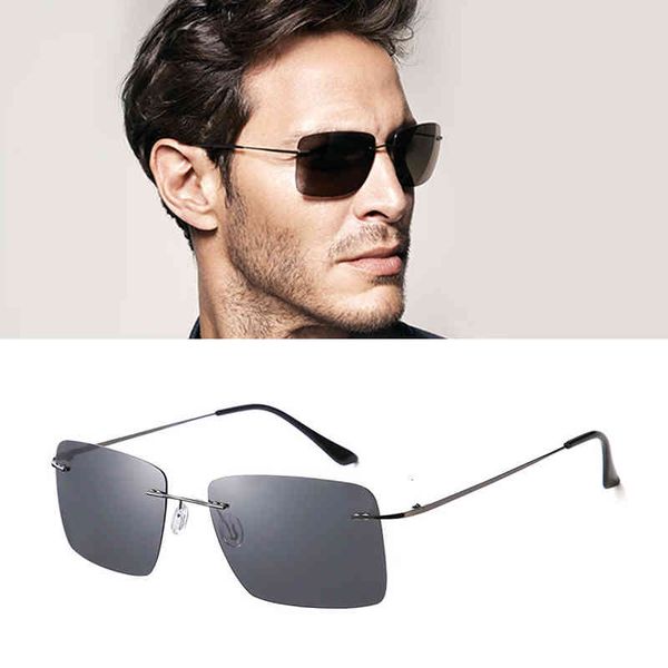 ultralight titanium polarized rimless square style sunglasses men driving brand design sun glasses oculos de sol 1011, White;black
ultralight titanium polarized rimless square style sunglasses men driving brand design sun glasses oculos de sol 1011, White;black
