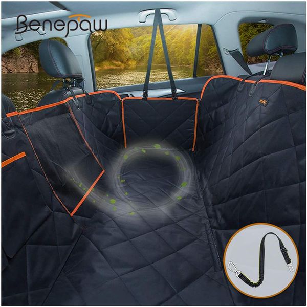 benepaw anti-scratch nonslip dog car seat cover comfortable side flap waterproof mesh window pet car hammock easy installation
benepaw anti-scratch nonslip dog car seat cover comfortable side flap waterproof mesh window pet car hammock easy installation