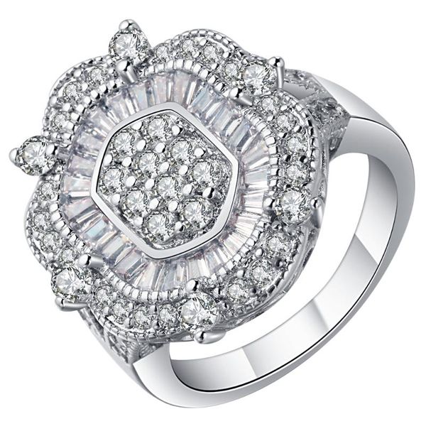 wedding rings ufooro exquisite ring for silver-color round prenicess luxury mirco cz stone shinng charms fine jewelry female bague, Slivery;golden
wedding rings ufooro exquisite ring for silver-color round prenicess luxury mirco cz stone shinng charms fine jewelry female bague, Slivery;golden