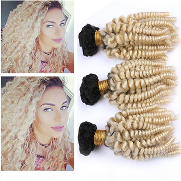 dark root blonde ombre aunty funmi 3bundles malaysian hair mixed length #1b 613 blonde ombre human hair weaves bouncy curly hair extensions, Black
dark root blonde ombre aunty funmi 3bundles malaysian hair mixed length #1b 613 blonde ombre human hair weaves bouncy curly hair extensions, Black