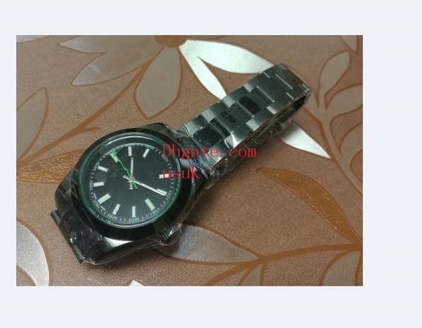 classic mens watches 116400 40mm sapphire glass mechanical automatic folding clasp three-pin modern 316l steel bracelet luxury watch luminou, Slivery;brown
classic mens watches 116400 40mm sapphire glass mechanical automatic folding clasp three-pin modern 316l steel bracelet luxury watch luminou, Slivery;brown