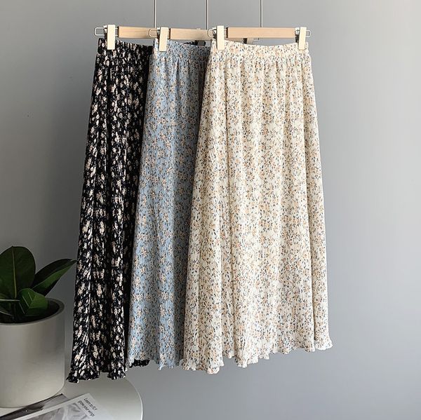 2021 spring high flower print women chiffon stretch waist a-line skirt jupe femme saia uswo, Black
2021 spring high flower print women chiffon stretch waist a-line skirt jupe femme saia uswo, Black