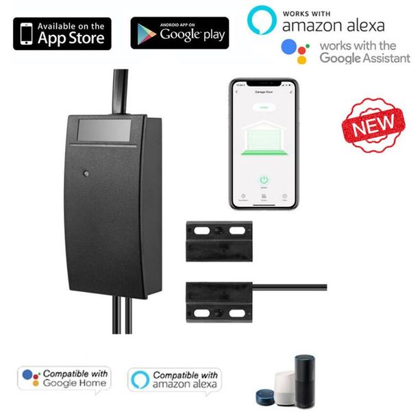 smart home control garage door sensor opener controller remote wifi switch tuya life app works with google alexa automation
smart home control garage door sensor opener controller remote wifi switch tuya life app works with google alexa automation