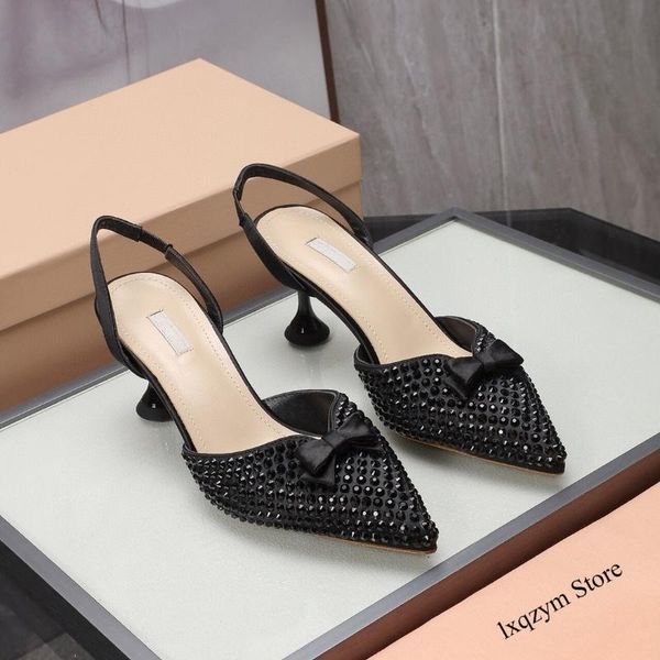 brand design new fashion small fresh high heels crystal single shoes concise elegant women's sandals temperament wild pumps, Black
brand design new fashion small fresh high heels crystal single shoes concise elegant women's sandals temperament wild pumps, Black