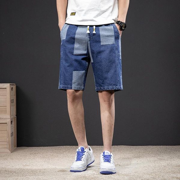 men's jeans summer korean style of ins tide brand casual shorts comfortable loose large size wild, Blue
men's jeans summer korean style of ins tide brand casual shorts comfortable loose large size wild, Blue