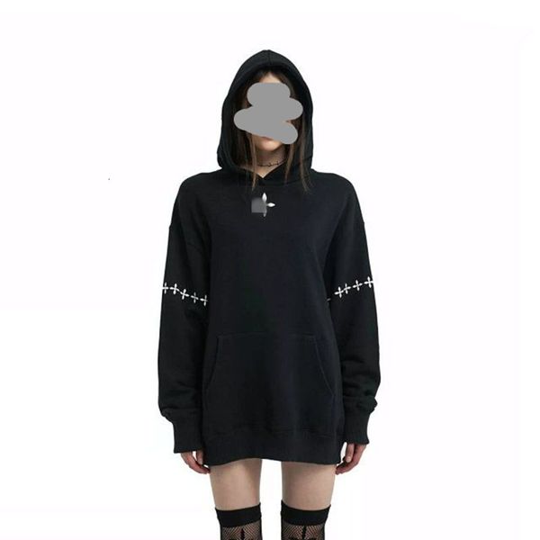 trend001b2021 autumn wandering stray hoodie new smfk loose sweater girls' coat trend, Black
trend001b2021 autumn wandering stray hoodie new smfk loose sweater girls' coat trend, Black