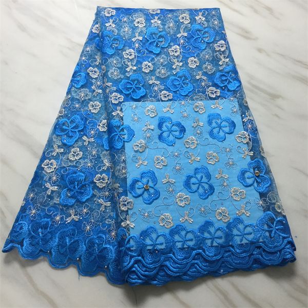 5yards/lot sale sky blue french net lace fabric flower embroidery african mesh style for party dressing pl31623, Black;white
5yards/lot sale sky blue french net lace fabric flower embroidery african mesh style for party dressing pl31623, Black;white