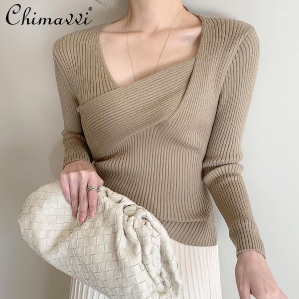 casual pullover sweater women 2021 autumn all-match long-sleeved knitted base shirt women's sweaters, White;black
casual pullover sweater women 2021 autumn all-match long-sleeved knitted base shirt women's sweaters, White;black