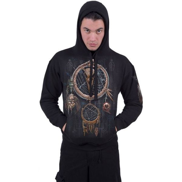spider web pattern 3d printing hoodie visual impact party punk goth round neck american sweater hoodie, Black
spider web pattern 3d printing hoodie visual impact party punk goth round neck american sweater hoodie, Black