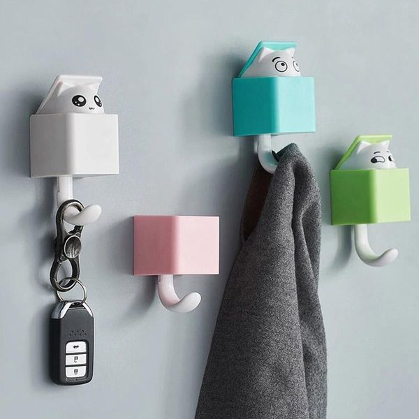 hooks & rails creative cartoon cat hook hanger wall mounted key holder decorative clothes hat handbag hangers bathroom rack organizer
hooks & rails creative cartoon cat hook hanger wall mounted key holder decorative clothes hat handbag hangers bathroom rack organizer