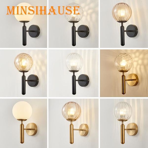 led wall lamp with 5w led bulb post-modern golden/black wire wall lamp with glass ball for stair sitting room bedroom
led wall lamp with 5w led bulb post-modern golden/black wire wall lamp with glass ball for stair sitting room bedroom