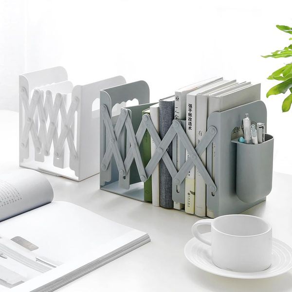 hooks & rails retractable bookends for shelves book support stand adjustable bookshelf with pen holder desk organizer home office accessorie
hooks & rails retractable bookends for shelves book support stand adjustable bookshelf with pen holder desk organizer home office accessorie
