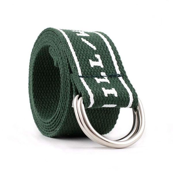 belts wild fashion double ring buckle men and women belt nylon canvas women's ladies, Black;brown
belts wild fashion double ring buckle men and women belt nylon canvas women's ladies, Black;brown
