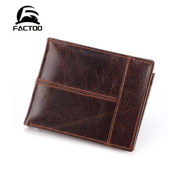 factoo men's wallet leather short quality original cowhide purse card holder clutch wallet men's purse vintage zipper bag, Red;black
factoo men's wallet leather short quality original cowhide purse card holder clutch wallet men's purse vintage zipper bag, Red;black