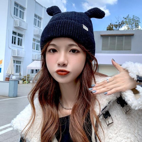 beanie/skull caps japanese face small sweet cute horn female labeling joker warm winter knitting hat students landlord cap, Blue;gray
beanie/skull caps japanese face small sweet cute horn female labeling joker warm winter knitting hat students landlord cap, Blue;gray