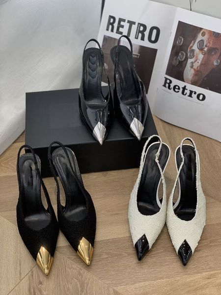 black high-heeled sandals poiont toe metal chain wrap strap buckle strap women's pumps woven thin heel leather single fairy shoes
black high-heeled sandals poiont toe metal chain wrap strap buckle strap women's pumps woven thin heel leather single fairy shoes