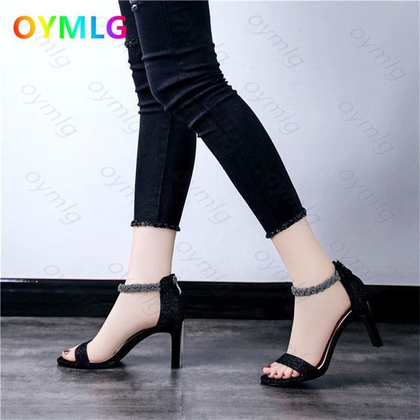 sandals one word buckle female 2021 summer simple temperament fairy style thick heel high fashion trend, Black
sandals one word buckle female 2021 summer simple temperament fairy style thick heel high fashion trend, Black