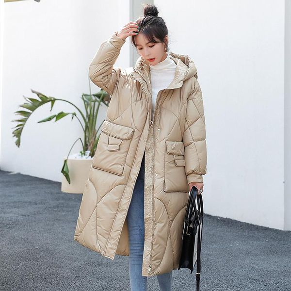 women's down & parkas isenmal lady long loose hooded parka winter women jacket casual thick gloosy coat student female fashion, Black
women's down & parkas isenmal lady long loose hooded parka winter women jacket casual thick gloosy coat student female fashion, Black