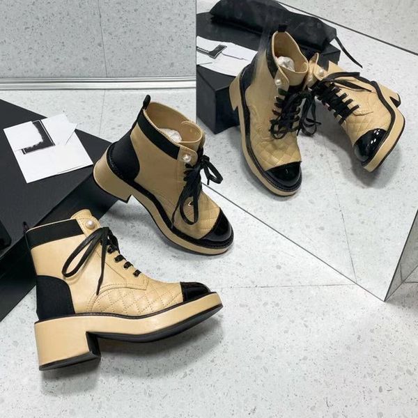 designer boots for women pearl decor square heels mixed colors ankle boots runway boots womens shoes luxury brand chic shoes new, Black
designer boots for women pearl decor square heels mixed colors ankle boots runway boots womens shoes luxury brand chic shoes new, Black