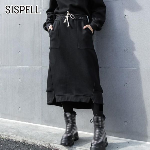 skirts sispell autumn winter for women elastic high waist lace up loose oversize black women's skirt fashion clothes tide
skirts sispell autumn winter for women elastic high waist lace up loose oversize black women's skirt fashion clothes tide