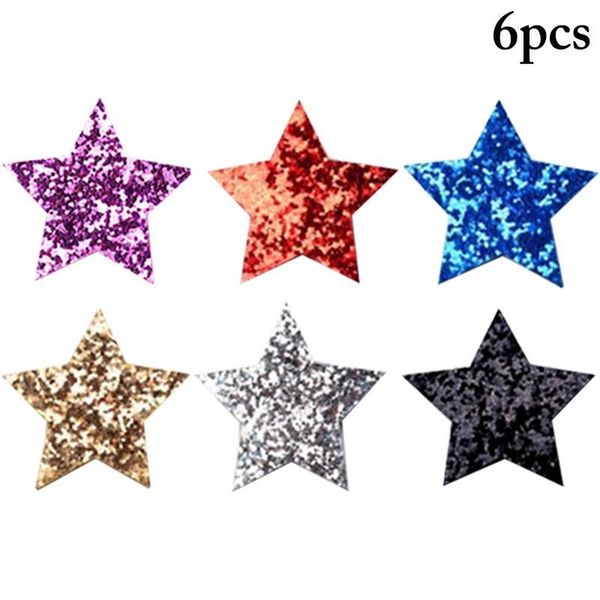 6pcs girls alligator hair clips sparkly star shape hair pin sequin barrettes party daily wearing children accessories, Slivery;white
6pcs girls alligator hair clips sparkly star shape hair pin sequin barrettes party daily wearing children accessories, Slivery;white