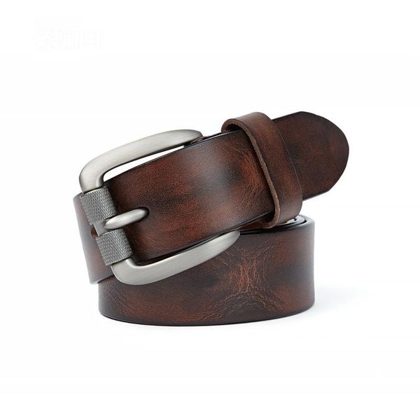 belts fashion men's belt natural genuine leather sturdy buckle men vintage suitable for jeans casual pants cummerbund, Black;brown
belts fashion men's belt natural genuine leather sturdy buckle men vintage suitable for jeans casual pants cummerbund, Black;brown