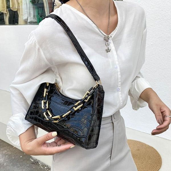 evening bags fashion women underarm bag retro leather clutch chain strap handbag with zipper vintage tote handle shoulder ba
evening bags fashion women underarm bag retro leather clutch chain strap handbag with zipper vintage tote handle shoulder ba