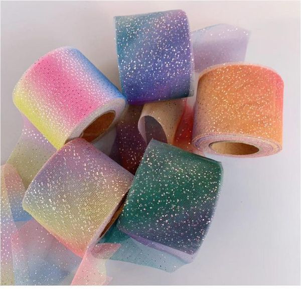 5yards 60mm/80mm colorful gradient organza stain ribbon for diy crafts wedding party decoration cake gift bow packagin jllidg, Pink;blue
5yards 60mm/80mm colorful gradient organza stain ribbon for diy crafts wedding party decoration cake gift bow packagin jllidg, Pink;blue