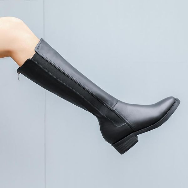 boots fashion women knee high autumn winter 4cm heels shoes woman rouned toe concise pumps size 41 42 43, Black
boots fashion women knee high autumn winter 4cm heels shoes woman rouned toe concise pumps size 41 42 43, Black