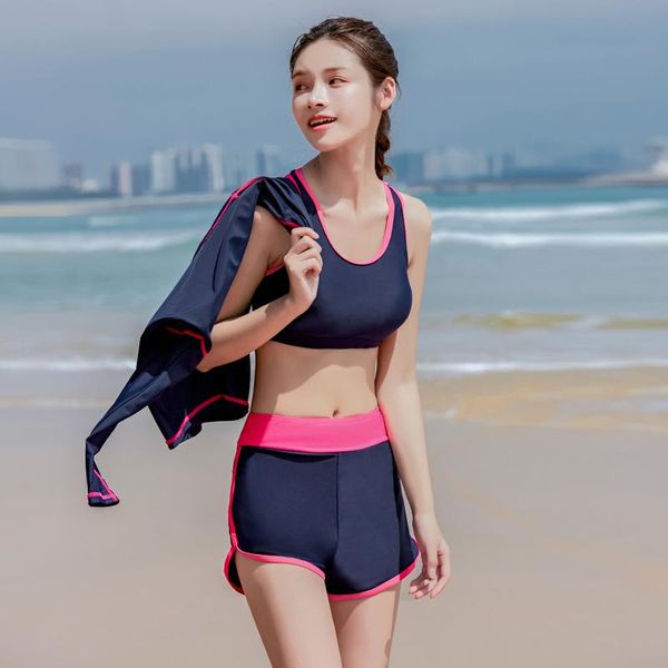 one-piece suits swimsuit women's net red long sleeve sunscreen conservative cover belly show thin spring three piece bikini swimwear ba
one-piece suits swimsuit women's net red long sleeve sunscreen conservative cover belly show thin spring three piece bikini swimwear ba