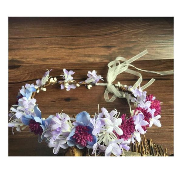 handmade bridal wedding flower wreath holiday hair headdress flower crown korean hair accessories adjustable party qyligl
handmade bridal wedding flower wreath holiday hair headdress flower crown korean hair accessories adjustable party qyligl