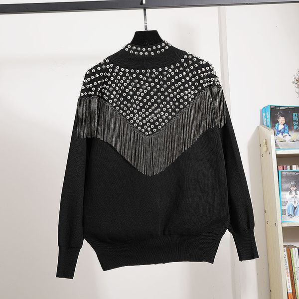 fashion black knitted set women tracksuits rivet chain tassel cardigan sweater pencil pants outfits female loose knitting suit hc7y, Blue
fashion black knitted set women tracksuits rivet chain tassel cardigan sweater pencil pants outfits female loose knitting suit hc7y, Blue