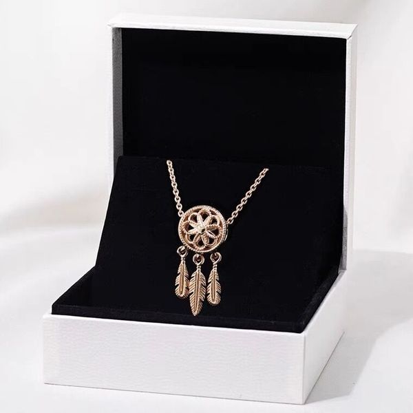 pan family necklace 925 sterling silver plated 18k gold dream catcher tassel pendant clavicle chain female
pan family necklace 925 sterling silver plated 18k gold dream catcher tassel pendant clavicle chain female