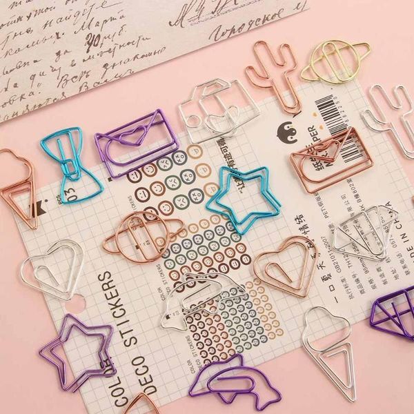 bookmark 10 pcs/pack tickets ice cream cactus metal mini paper clips binder clamps
bookmark 10 pcs/pack tickets ice cream cactus metal mini paper clips binder clamps