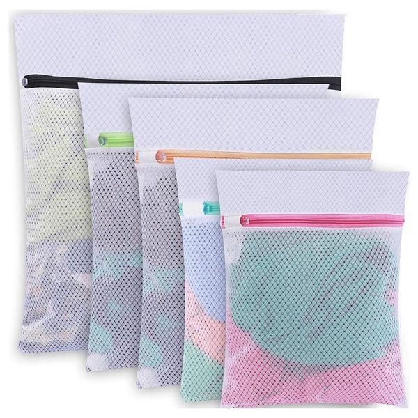 laundry bags mesh for sweater,blouse,hosiery,bras,etc. upgraded travel storage organization (5 set)
laundry bags mesh for sweater,blouse,hosiery,bras,etc. upgraded travel storage organization (5 set)