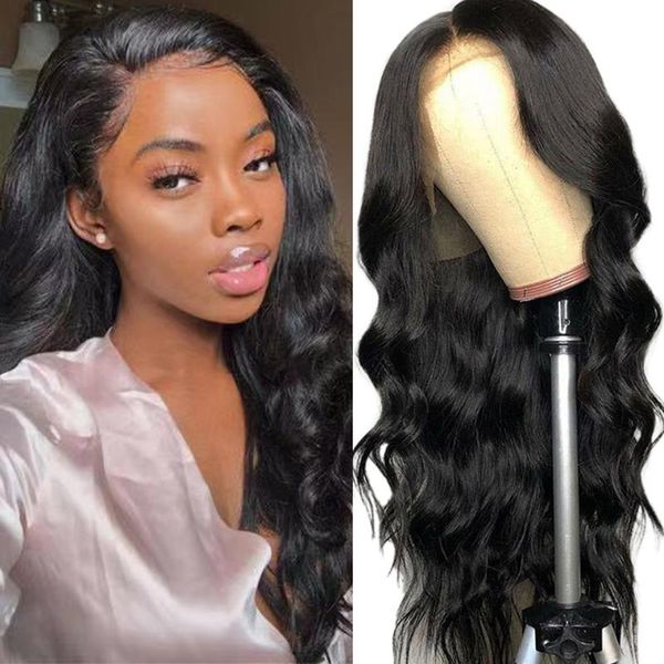 lace wigs mogolian body wave 13x4 front remy human hair pre plucked for black women, Black;brown
lace wigs mogolian body wave 13x4 front remy human hair pre plucked for black women, Black;brown