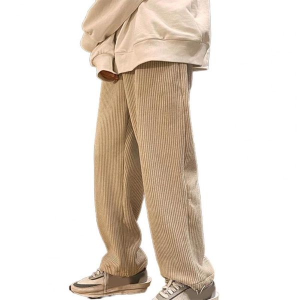 men's pants men tie leg solid color casual oversize high waist straight for daily wear, Black
men's pants men tie leg solid color casual oversize high waist straight for daily wear, Black