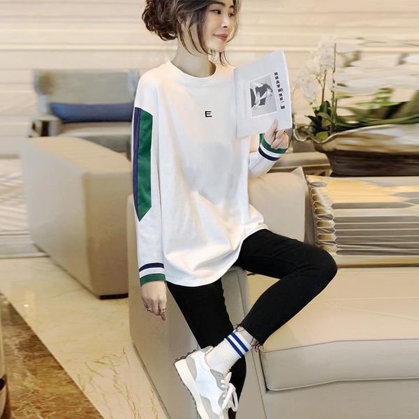 women's hoodies & sweatshirts white round neck pullover loose casual thin bottomed fashion early autumn 2021, Black
women's hoodies & sweatshirts white round neck pullover loose casual thin bottomed fashion early autumn 2021, Black