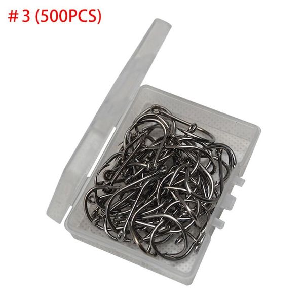 fishing hooks 500pcs carbon steel jig bait sharpened fish hook set single circle fishhook tackle outdoor accessories
fishing hooks 500pcs carbon steel jig bait sharpened fish hook set single circle fishhook tackle outdoor accessories